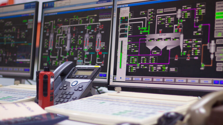 Process control panel and communication